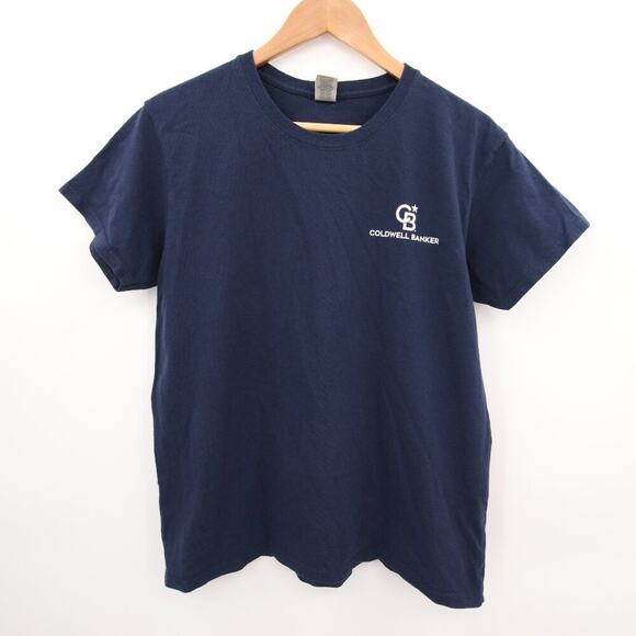 Coldwell Banker T-Shirt Navy Blue Logo Crewneck Short Sleeve Realtor Real Estate - Picture 9 of 15